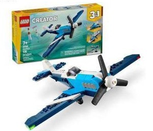 lot 21257 image: LEGO Creator 3 in 1 Aircraft Race Plane Set 31160