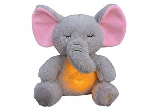 lot 21267 image: Anxiety Relief Koala Elephant, Breathing Teddy Anxiety Bear with Calming Music, Lights