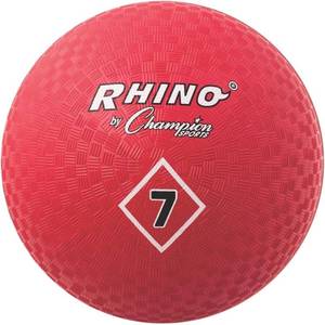 lot 21301 image: Rhino by Champion Sports 7-inch Playground Ball