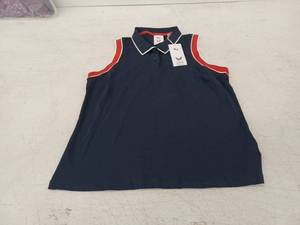lot 21344 image: Puma Volition America Sleeveless Polo Shirt, (M)