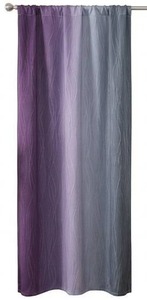 lot 21345 image: Estelar Textiler Purple Grey Ombre Blackout Curtain (1 Panel) 42x84