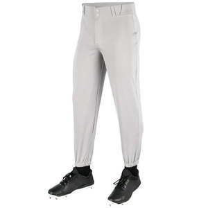 lot 21377 image: Champro MVP Classic Baseball Pants Adult Small Gray