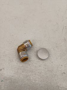 lot 21486 image: Elkay LK25R Faucet Hole Cover And Sharkbite Elbow