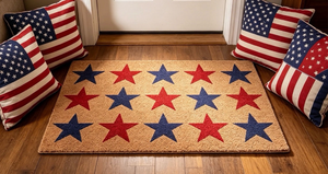 Faux coir doormat 24x36" - Retail: $0
