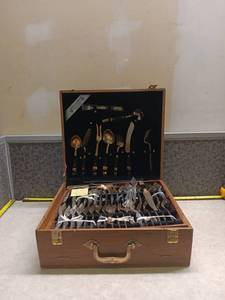 lot 1297 image: Stan of Siam Bronze Ware Flatware Service Set, Not a Complete Set