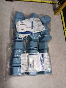 lot 1302 image: Patterson Denture Box Blue 24Box (2 Packages)