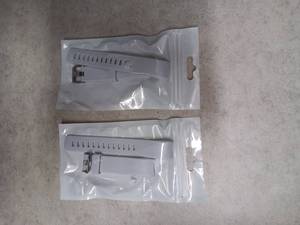lot 1348 image: Watch Band Strap White Silicone (Lot of 2)