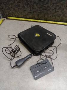 lot 1374 image: Sony Car Audio Cassette Adapter & Accessories Bundle