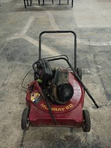 lot 5002 image: Murray 20 Push Lawn Mower with Briggs & Stratton, For Parts Only