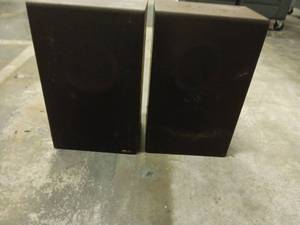 lot 5035 image: Fisher Speaker System Pair 8 Ohms