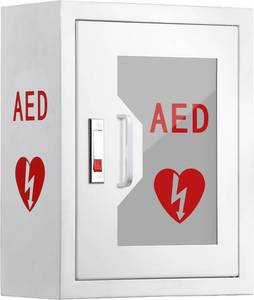 lot 31070 image: AED Defibrillator Cabinet for Home, Hospital, Office