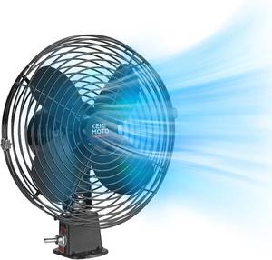 lot 31093 image: KEMIMOTO 12V Cooling Fan, 8 Blade, 2-Speed, for UTVCarTruckRVBusVan