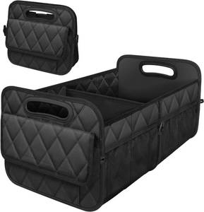 lot 31104 image: Deosk Car Trunk Organizer for SUV, Foldable Car Organizers and Storage