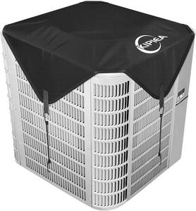 lot 31151 image: Kipiea Outdoor Unit Cover, Heavy Duty 600D Waterproof Top Protector (34x34)