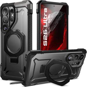 lot 31192 image: SUPCASE for Samsung Galaxy S26 Ultra Case with Built-in Stand, Dark