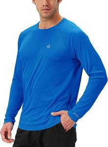 lot 31441 image: NAVISKIN Mens UPF 50 Sun Protection Shirts Long Sleeve Swim Rash Guard small