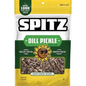lot 31483 image: Spitz, Dill Pickle Sunflower Seeds - 16 oz