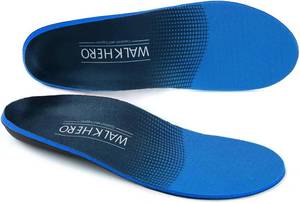 lot 5941 image: WalkHero Arch Support Inserts for Women Men, Relieve Plantar Fasciitis 4-4.5