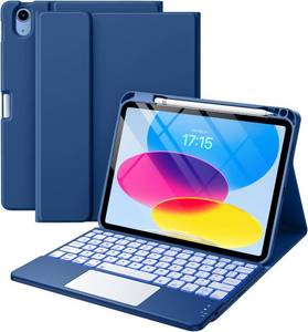 lot 5943 image: Harvopu for iPad A16 11th10th Generation Case with Keyboard, Folio Cover