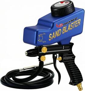 lot 5950 image: LE LEMATEC Sand Blaster Gun Kit for Air Compressor Rust Removal