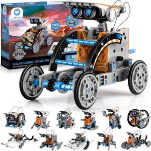 lot 5998 image: Sillbird 12-in-1 Solar Robot Building Kit STEM Gift for Boys Ages 8-13