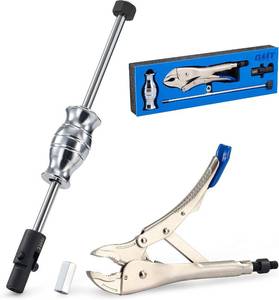 lot 6009 image: OMT Vise Grip Slide Hammer for Nail Bolt Pin Seal CV Axle Removal