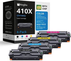 lot 6026 image: 410X High-Yield Toner Cartridges Replacement for HP 410X Toner  Yellow Is Open