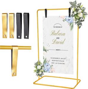 lot 6029 image: WellSign 68x31x 20 Wedding Welcome Sign Holder,Easel Stand Personalized