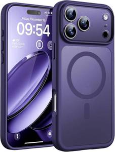 lot 6044 image: TOCOL for iPhone 17 Pro Max Case, Compatible with MagSafe, Midnight Purple