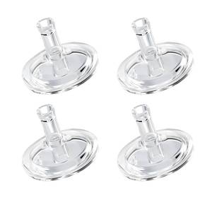 lot 6046 image: Philips Avent Sippy Cup Straw Nipples for Bottles, 8m, Silicone Pack 4
