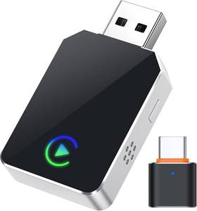lot 6052 image: SPIRITIME Wireless CarPlay Adapter for iPhone - 5-Second Auto Connect