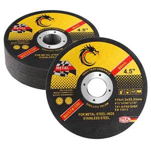 lot 6078 image: Cut Off Wheel for Angle Grinder - Metal & Stainless Steel, 13,300 RPM, 0.045