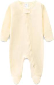 lot 6107 image: Baby Boy Girl First Christmas Footed Onesie Romper Jumpsuit for Newborn