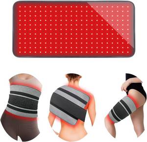 lot 6145 image: Red Light Therapy Pad for Body 24x12 Large Infrared Mat 660nm & 850nm