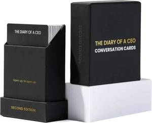 lot 6170 image: The Diary Of A CEO Conversation Cards by Steven Bartlett - 2nd Edition
