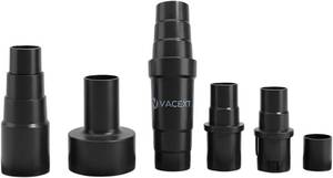 lot 6247 image: Vacuum Hose Adapter Kit, Universal Vacuum Hose Adapter 7-Piece Reducer