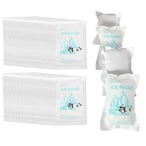 lot 6249 image: Reusable Shipping Ice Packs, Dry Ice Sheets (48-Pack), 3.5 oz, 4.7 x 3.3 in