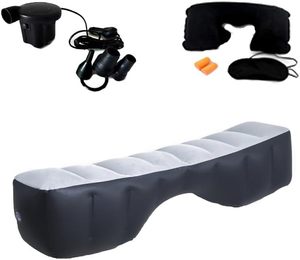 lot 6261 image: Onirii Inflatable Car Mattress with Pump, Back Seat Bed for Car SUV