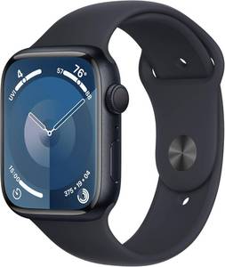 Apple Watch Series 9 GPS 45mm Aluminum Case Midnight Sport Band M/L