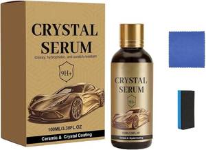 lot 6272 image: PTZ Crystal Serum Graphene Ceramic Coating for Cars, 9H, 100ml 2 Pack