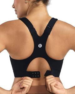 lot 6453 image: Pnk RUNNING GIRL High-Support Sports Bra for Women Adjustable Straps Racerback Medium