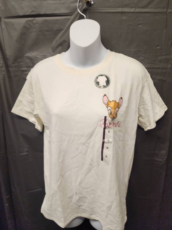 lot 71306 image: Disney Bambi Character T-Shirt (Size XL) - Retail $15