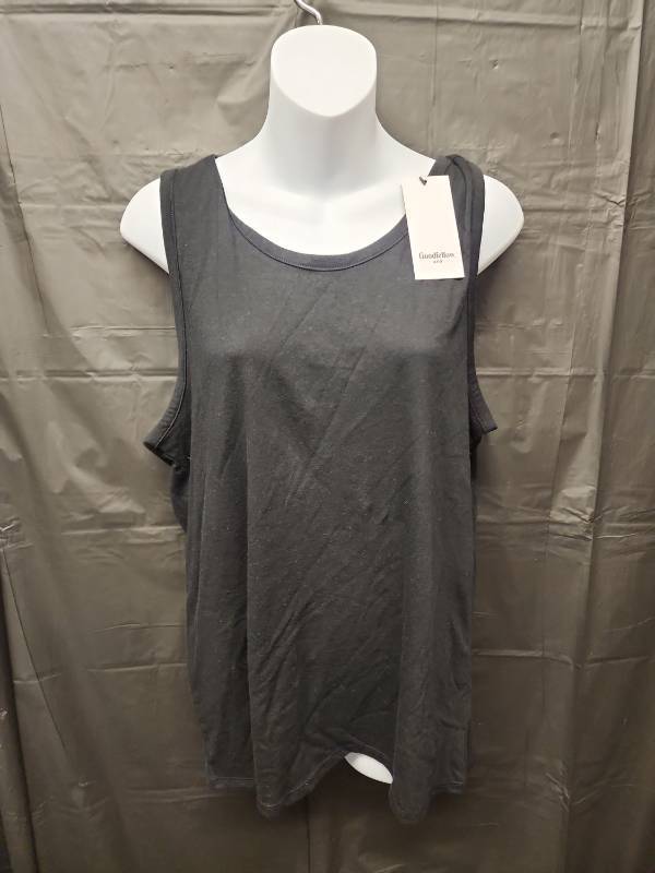 lot 71312 image: Goodfellow & Co. Black Tank Top (Size S) - Retail $10