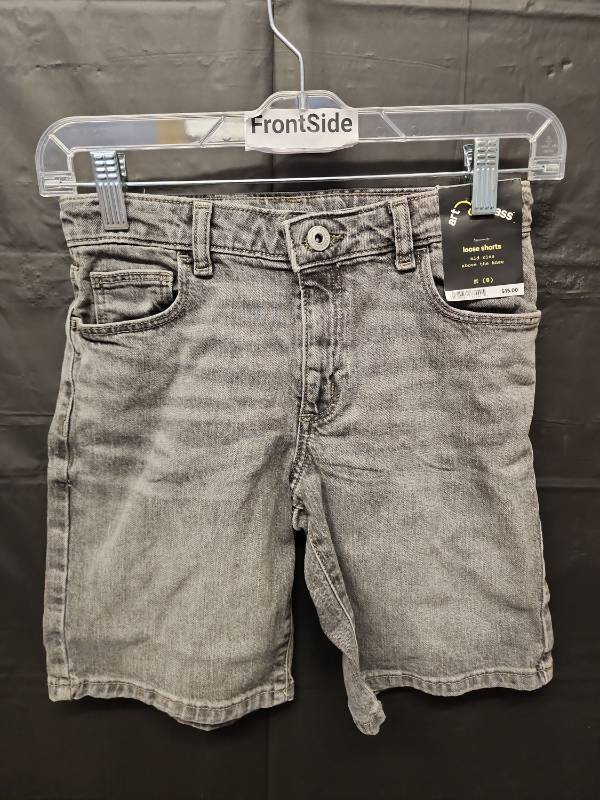 lot 71327 image: Art Class, Gray Denim Shorts Above the Knee Length (Size M-8) - Retail $15
