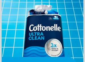 lot 70986 image: Cottonelle Ultra Clean Toilet Paper 8Rolls  - Retail $10