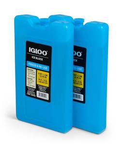 lot 1051 image: Igloo Maxcold Ice Block,2 Pieces, Ice Block