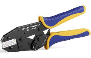 lot 2061 image: haisstronica Crimping Tool for Heat Shrink Connectors, AWG 26-10, HS-8327