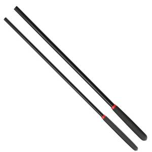 lot 2104 image: YFCQBB 18-inch Horse Riding Crop Stick 2-Piece Set, Black, 21-inch