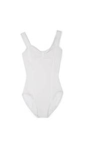 lot 2128 image: Capezio Womens Princess Tank Leotard, White, Large