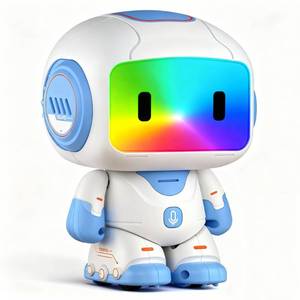 lot 2133 image: Xizistrophix Interactive Learning Robot Toy for Kids Ages 3��6, Button-Based Programming, Touch Light Effects, Music & Dancing, Record & Voice Changer, Rechargeable Preschool Educational Toy (Blue)